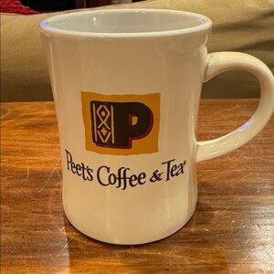 Classic Peets Coffee & Tea Logo MUG BIA Exclusive Dishwasher Microwave Safe